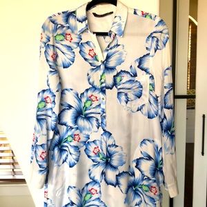 Zara Woman Floral Dress